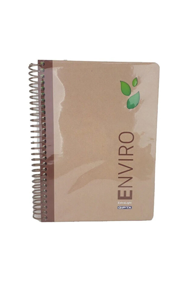 غطاء صلب خفيف للغاية من Enviro مخطط مقاس A4 مع لولبية
