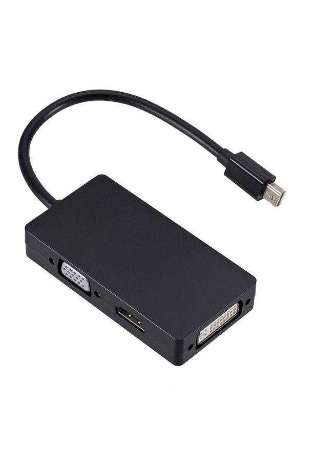 YÜKSEK KALİTELİ DISPLAY PORT TO HDMI-VGA-DVI 3IN1 ÇEVİRİCİ - 5