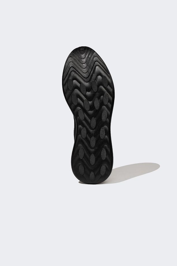 Erkek Tırtıklı Taban Bağcıklı Triko Spor Ayakkabı C1254AXNS - 4