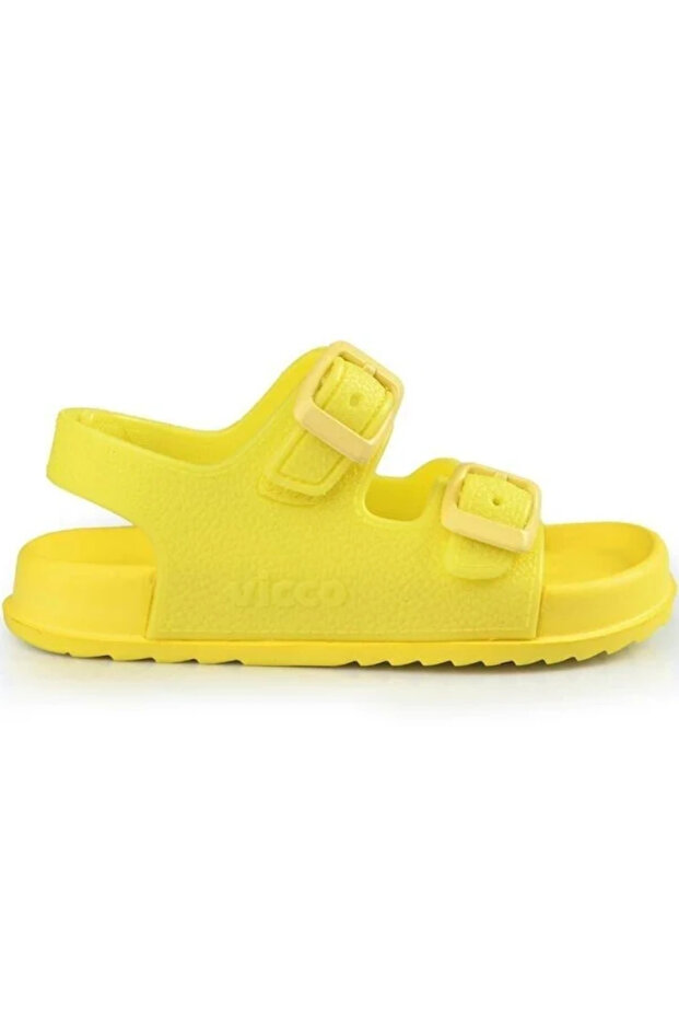 Buny Phlon Sole Velcro Children's Sandals YELLOW
