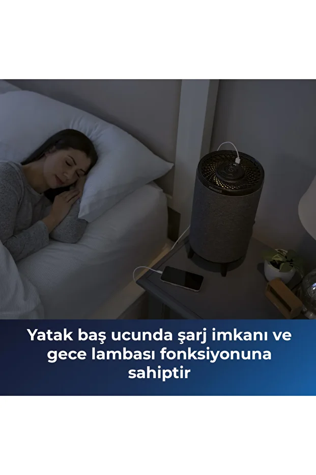 Myair Hub Hepa Ve Karbon Filtreli Hava Temizleyici - Siyah - 7