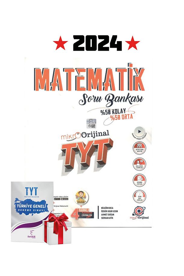 MİKRO ORİJİNAL TYT SORU BANKASI MATEMATİK - 1