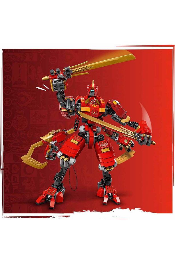 Kai’nin Ninja Tırmanma Robotu 71812 - 9 Yaş ve Üzeri Çocuklar için 4 Ninja Minif - 6