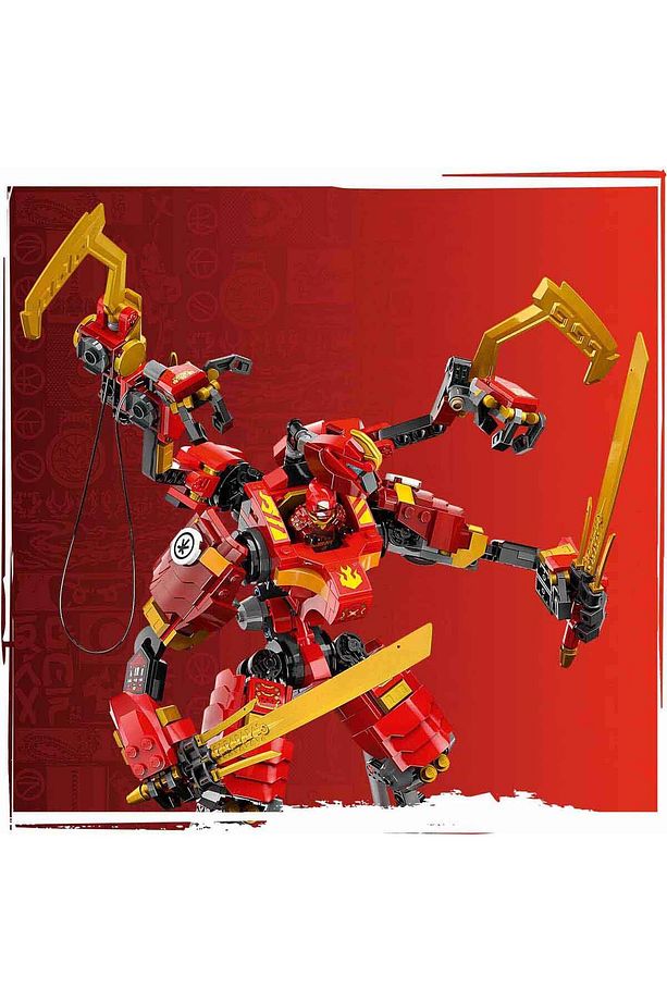 Kai’nin Ninja Tırmanma Robotu 71812 - 9 Yaş ve Üzeri Çocuklar için 4 Ninja Minif - 5