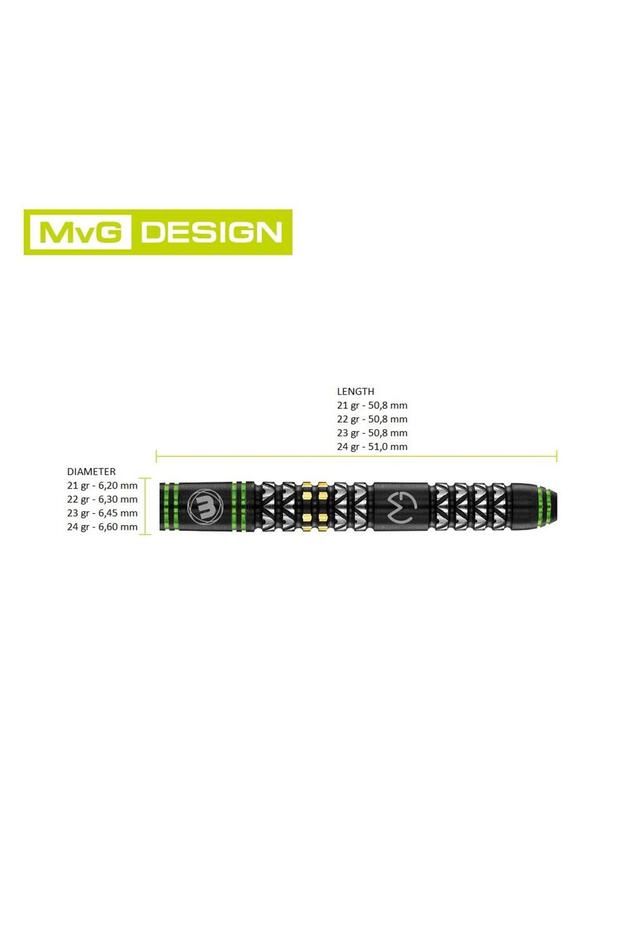 Mvg Vantage %90 Tungsten Çelik Uçlu Dart Oku - 3
