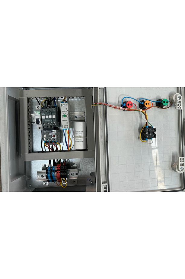 1,5 HP Monofaze 220v Dalgıç Pompa Koruma Ve Kontrol Panosu - 1