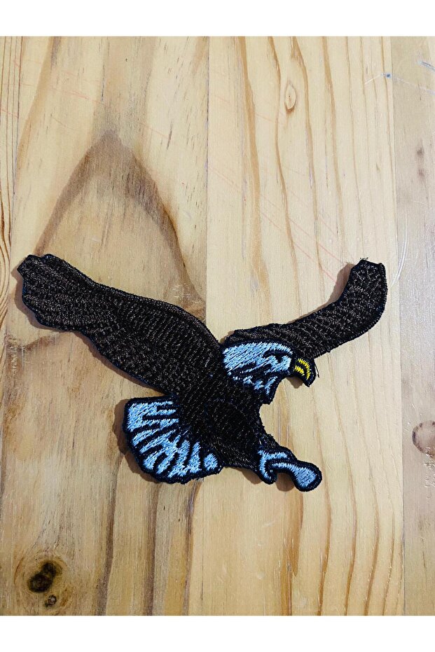 رقعة مطرزة على شكل طائر النسر مقاس 8 × 10 سم - رقعة الحجاب - 1