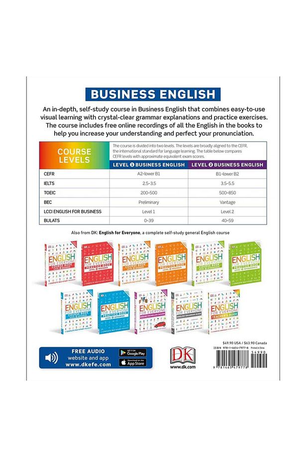 English for Everyone Slipcase: Business English Box Set: Course and Practice Books - 4