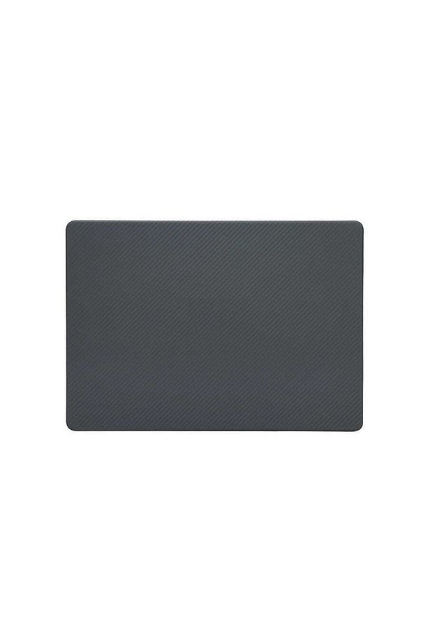 Macbook Air 13.6 M2 A2681 / M3 A3113 / M4 A3240 Uyumlu Karbon Tasarım 360 Derece Tam Korumalı Kapak - 4