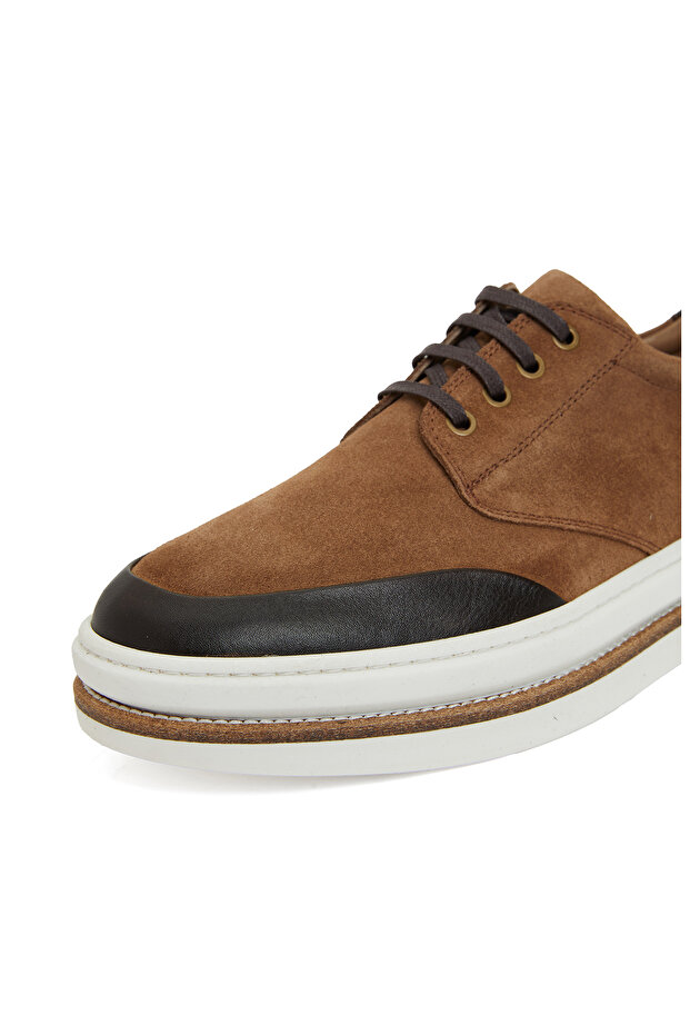 Taba Erkek Deri Ayakkabı - 6