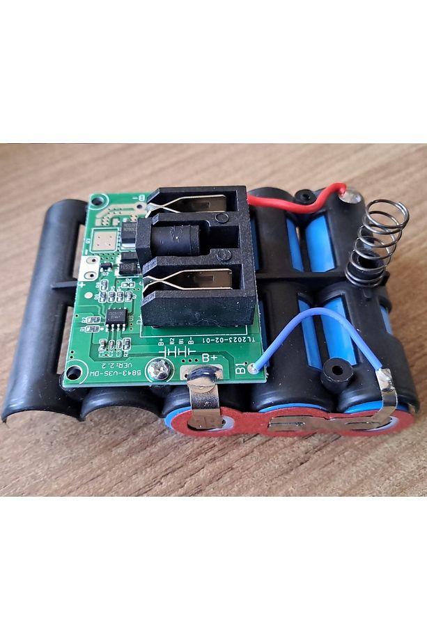 Şarjlı Batarya Grubu 3lü 18650 Li-ion Pil 12v 2000 Mah Pcbli Şarj Bms Devreli Pil Seti Okul Proje - 5