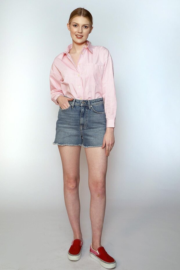 Holly Kadın Jean Şort - 1