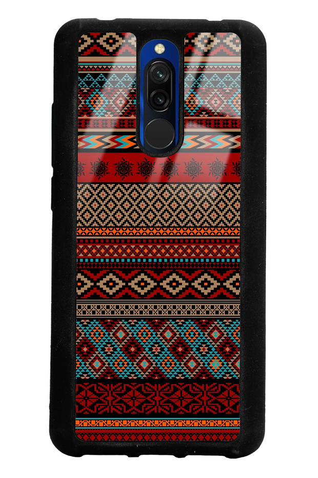 حافظة هاتف لامعة بتصميم Motif لهاتف Xiaomi Redmi 8