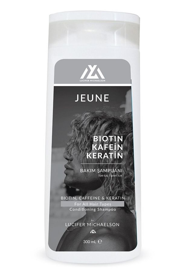 JEUNE ŞAMPUAN KERATİN -KAFEİN-BIOTIN 300ml - 4