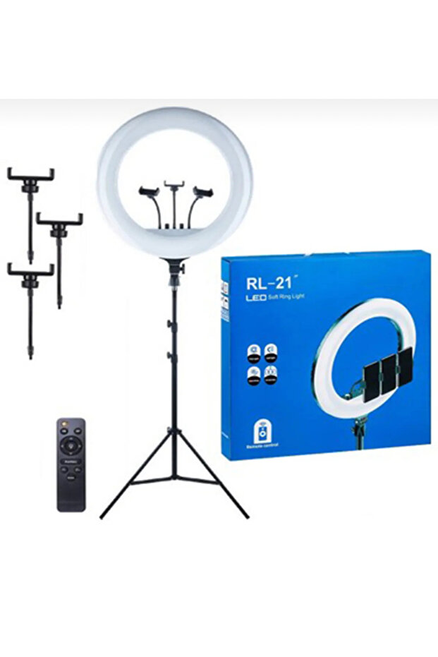 21 İnç Ring Lıght Işık Youtebe Vlogger Kit - 1