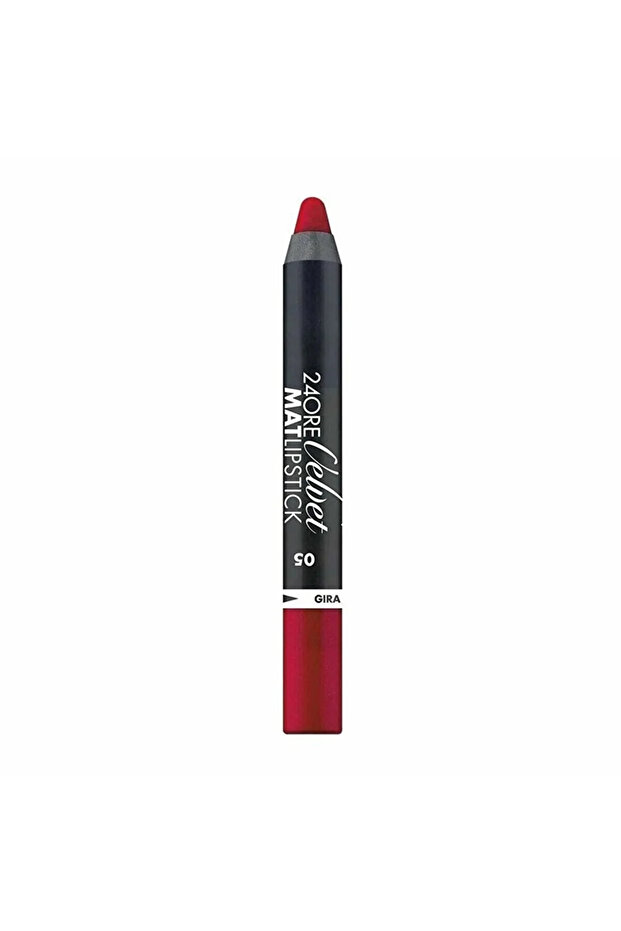 24 Ore Velvet Matte Red Lipstick No:5 / 1.66g