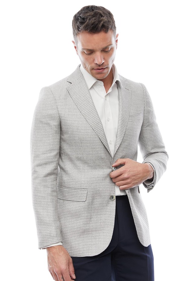 MEN'S JACKET600795 PATTERNED 3741I - 2