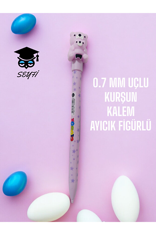 0.7 MM FINED LEAD PEN WITH BEAR FIGURE
