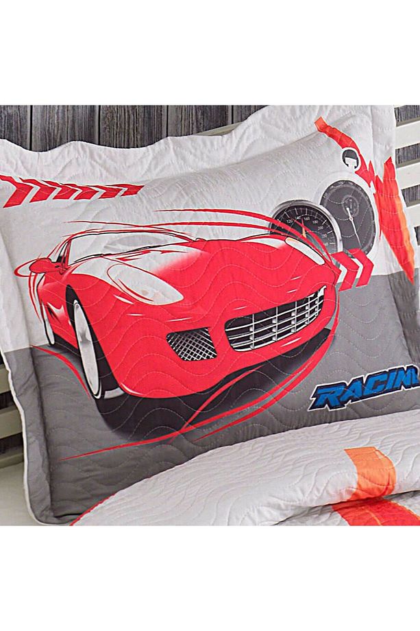 Racing Tek Kişilik Kapitone Yatak Örtüsü - 2