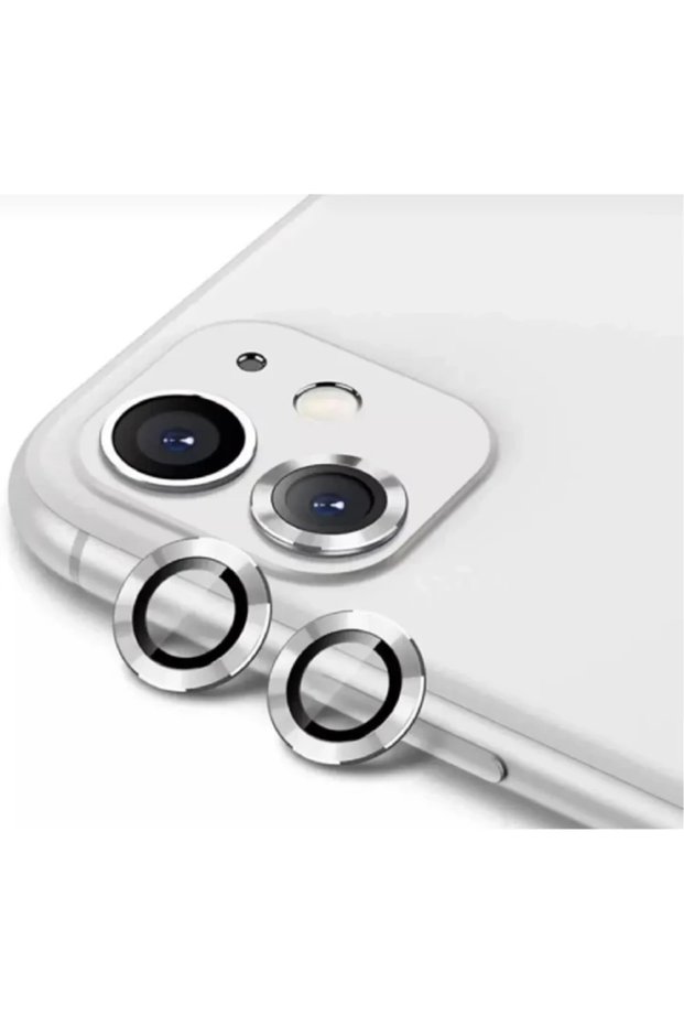 واقي عدسة الكاميرا الفضي Balporsuku متوافق مع iPhone 14