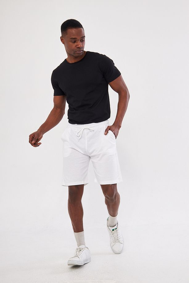 Renkli Basic Unisex Şort - 2