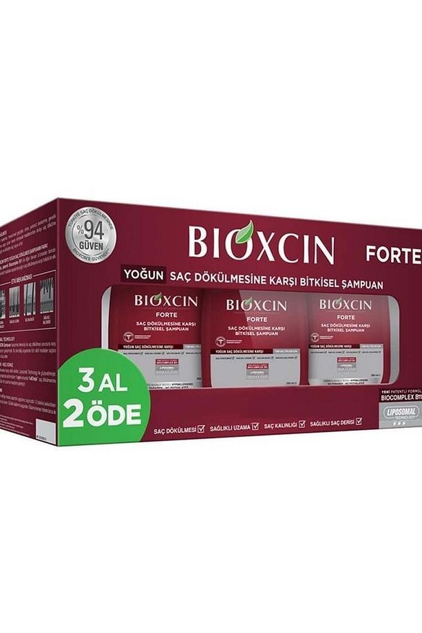 Forte Bitkisel Saç Dökülmesine Karşı Şampuan 3x300 ml 3 Al 2 Öde (Tüm Saç Tipleri İçin) e1 - 1