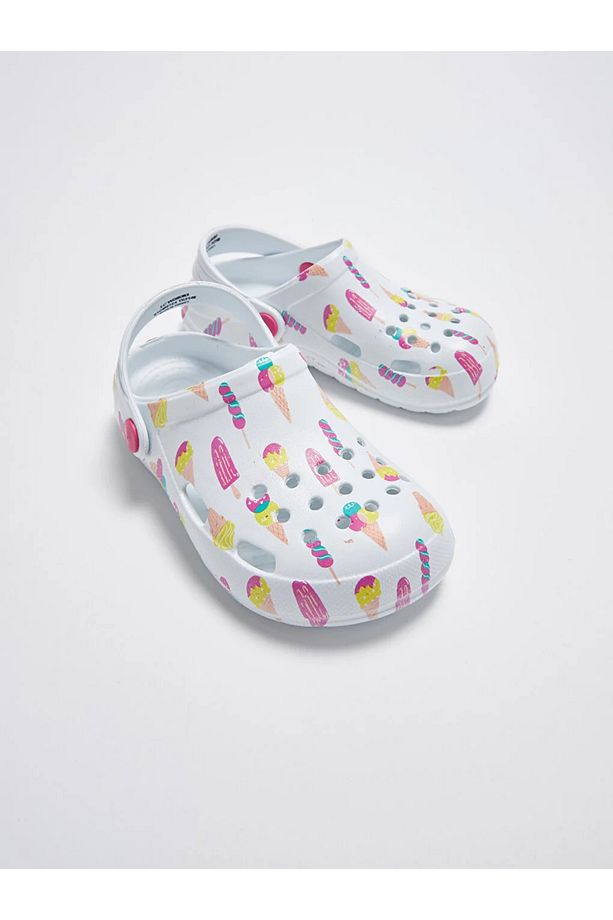 LCW STEPS Baskılı Kız Çocuk Plaj Sandaleti - 3