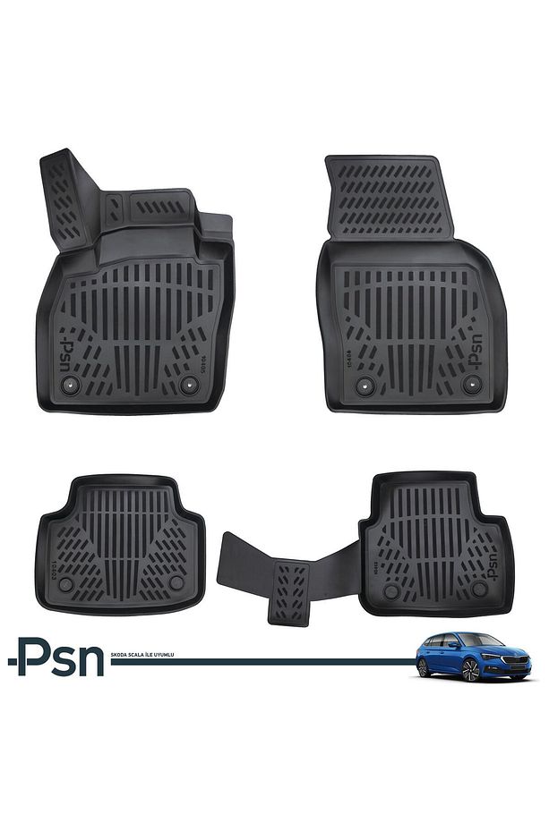 Skoda Scala Ile Uyumlu - Araca Özel Paspas - 1