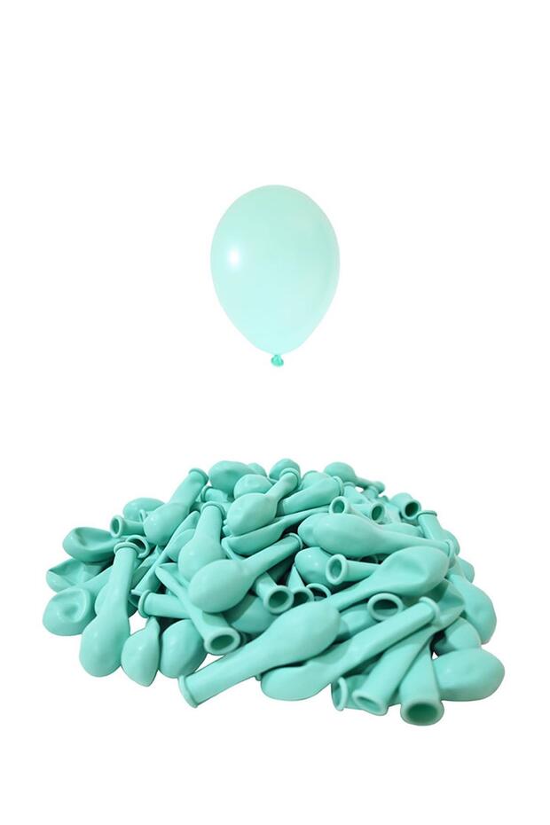 5 Inch Water Green Mini Balloon 10 Pieces