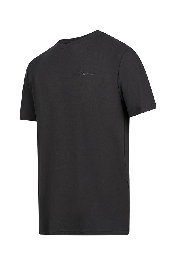 Kalei Sıfır Yaka T-Shirt Koyu Antrasit - 2