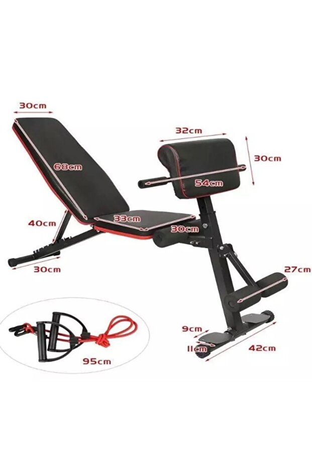 Multiposition Ve Biceps Combo Bench Katlanır Sehpa - 3