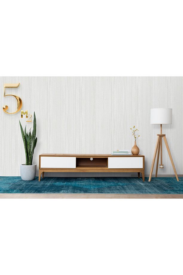 Zümrüt Esmeralda 5660 Düz Sade Desen Duvar Kağıdı (5,33 M²) - 3