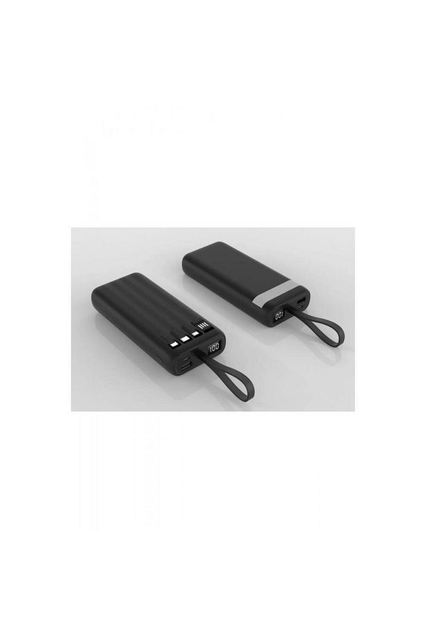 Pw-86 30.000 Mah 1xusb Kamp Işıklı Lcd Gösterge Dahili Mikro Type-c Lightning Powerbank - 4