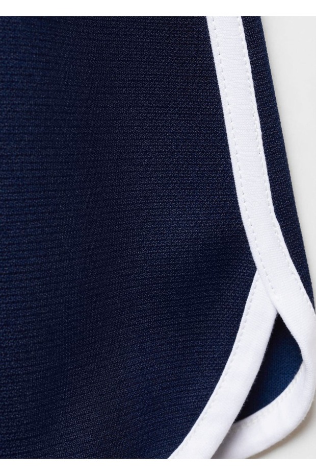 Kontrast detaylı mini etek - 6