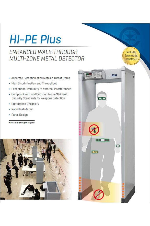 Ceia S.P.A HI-PE Multi-Zone Plus Kapı Tipi Metal Dedektör - 2