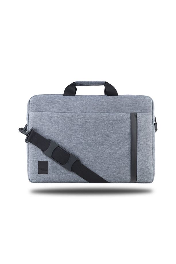 Bnd804 Worklife 15.6" Su Geçirmez Kumaş Macbook, Mac Air, Notebook, Laptop El Çantası -gri - 6