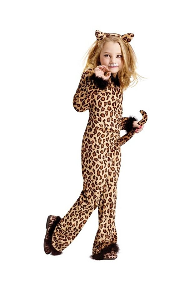 Kız Leopar Kostümü - 1