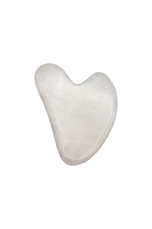 Crystal Quartz Heart Gua Sha