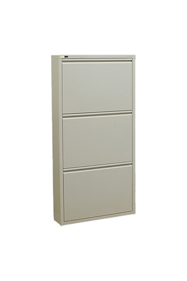 3' Lü Krem Ayakkabılık - 1