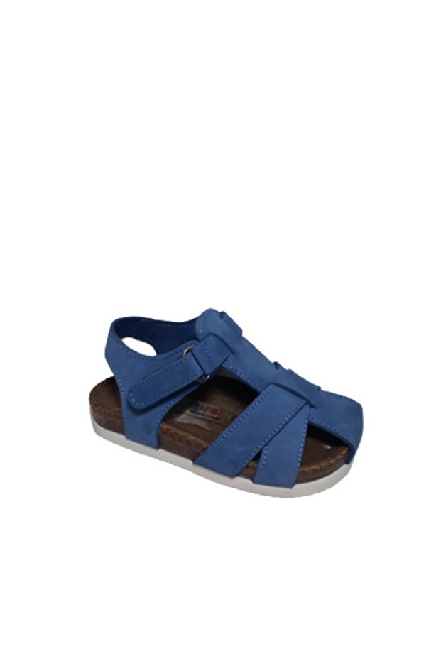 Genuine Leather Cork Sole Anatomical Children's Sandals