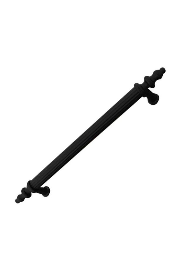 Alüminyum 192 Mm Rustik Kulp Modelleri Lüks Modern Mutfak Dolap Çekmece Mobilya Kulbu Siyah - 1