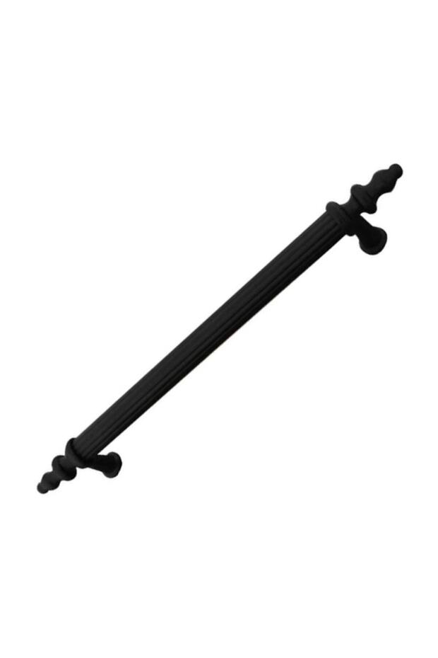 Metal 224mm Rustik Kulp Modelleri Lüks Modern Mutfak Dolap Çekmece Mobilya Kulbu Siyah - 1