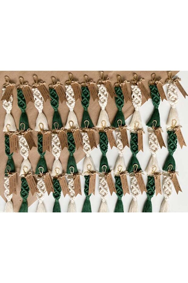 Macramé Keychain 25 Items - 2