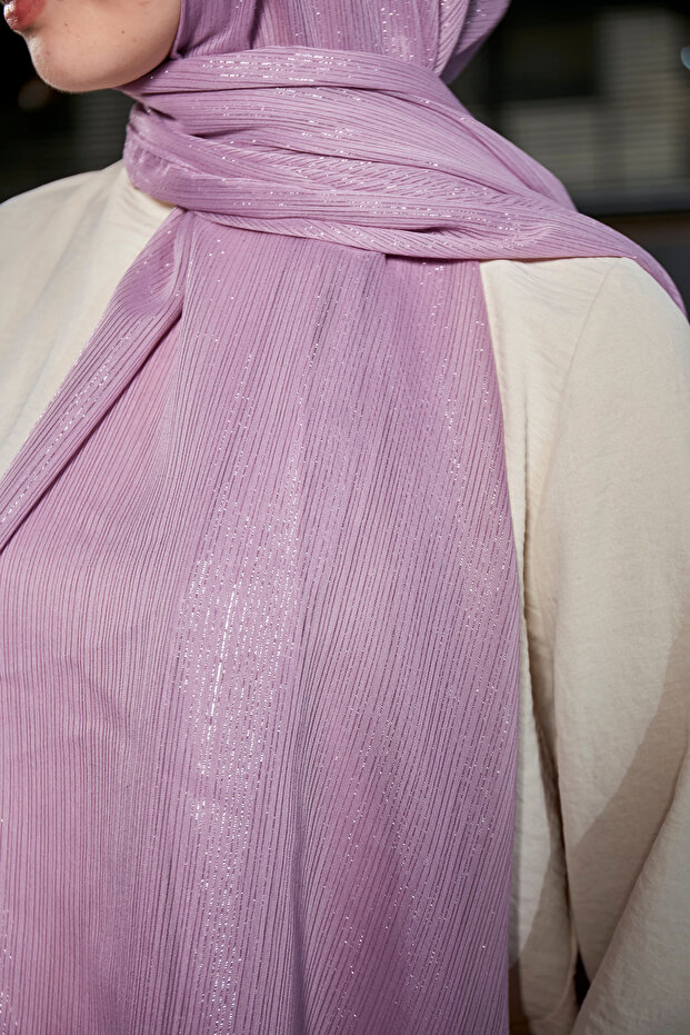 Simli Abiye Şal - 4