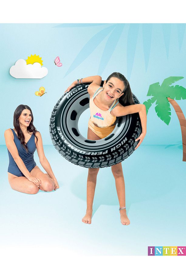 İntex Dev Lastik Yetişkin Havuz ve Deniz Simiti 91 Cm - 8