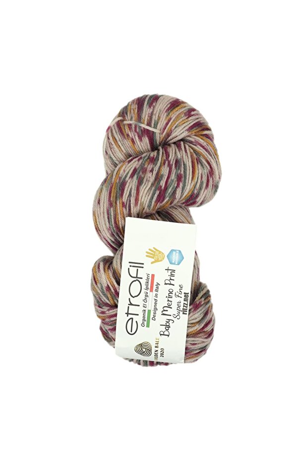 Baby Merino Se469 Marbled Wool Yarn