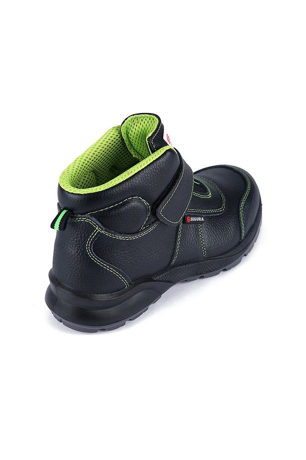 Mekap Segura Sgr 33 S2 Src Hakiki Siyah Deri Hafif Rahat Kışlık Çelik Burunlu Cırtlı Model İş Botu - 3