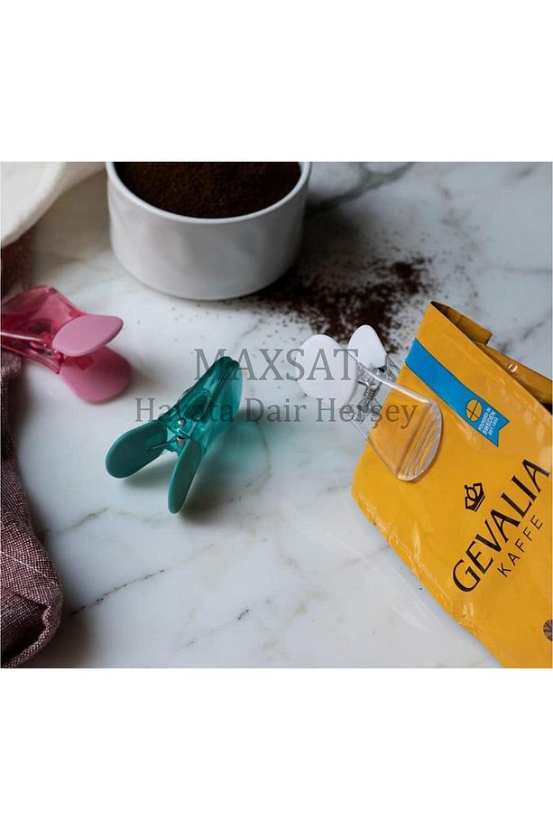 Poşet Kapatıcı Pratik Kullanılabilir Mıknatıslı Klips Poşet Kapatıcı Mandal 4 Adet TYCMXT280324 - 6