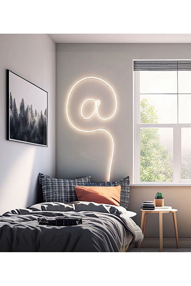 Neon Esnek Şerit Led Tak Çalıştır Kumandalı - Dimmer- Gün Işığı 1 Metre - 4