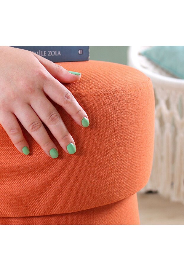 Beans Puf - Turuncu - 5